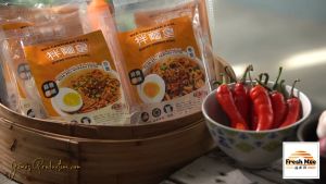 Garlic Ramen (Mixing Noodle King) and Products 拌面皇蒜香拉面