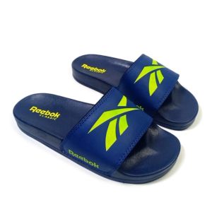 Sendal Slop sandal selop Casual Reeb0k pria wanita slip on warna Navy List Hijau stabilo premium