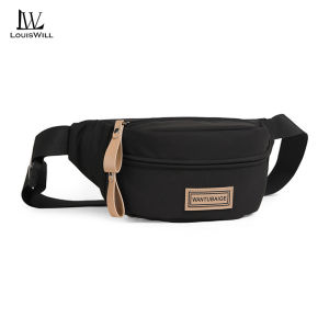 LouisWill Mens Chest Bag Fashion Outdoor Bag Travel Bag Cross Body Bag Waist Bag Lightweight Waterproof Fitness Bag Money Phone Chest Bag for Workouts Sports Outdoor