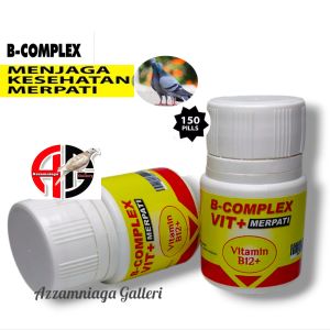 VITAMIN B COMPLEX  VITAMIN BURUNG MERPATI ISI 150 TABLET MAKANAN  BURUNG MERPATI