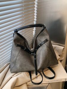 กระเป๋าเป้สะพายหลังผู้หญิงสไตล์เรโทรลำลอง กระเป๋าถือแบบลำลอง กระเป๋าสะพายไหล่แบบลำลอง กระเป๋าเป้สะพายหลังแฟชั่นสุดเท่ กระเป๋าสะพายข้างแบบลำลอง