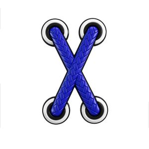 Car Motorcycle Decals Decorative Sticker Vinyl Sticker Funny Cross Shoelaces Adhesive Funny Shoelace Stickers Trucks Helmets
