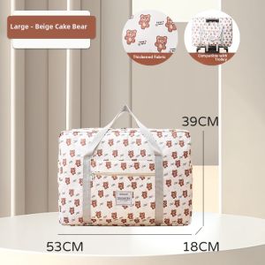 Large Capacity Short Trip Bag Lightweight Student Trolley Cute Handheld Luggage Bag Pregnant Women Delivery Storage Bag