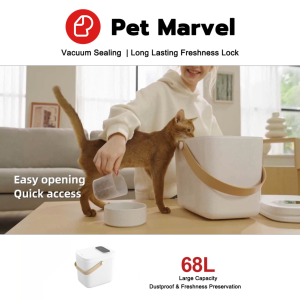 【SG Stock】Pet Food Storage Barrels For Cats And Dogs Fresh-keeping Dry Food large Storage Barrels