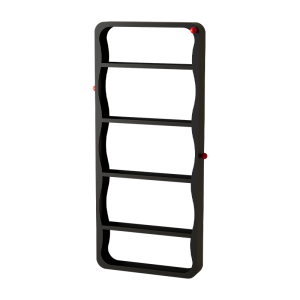 NANGUAHEZI | Narrow Metal Wall Shelf Floor-standing