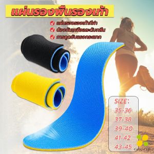 CLM แผ่นรองพื้นรองเท้า ระบายอากาศ ยืดหยุ่นสูง แบบนิ่ม ดูดซับแรงกระแทก อีนโอล์ส