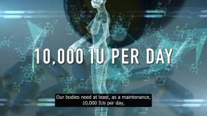 Vitamin D3 10000IU+K2 (MK-7) Supplement | Bone Health Support | Immune Boost | 60/120 Capsules