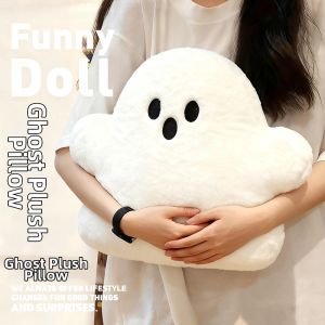 MONLEYTA | Cute Girls Halloween Ghost Shaped Plush Pillow