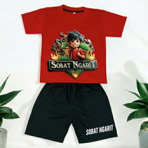 SETELAN BAJU ANAK SOBAT NGARIT UNTUK USIA 1-10 TAHUN