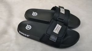 Agnia - Sandal Slide Pria Terbaru Classical 01 Distro - Sandal Slop Pria - Sandal Casual Pria - Sandal Distro - Sandal Slip On Pria