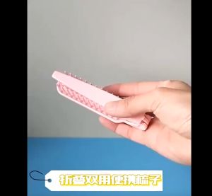 Sisir Rambut Wanita Lipat Karakter Portable Lucu Sisir Lipat Fancy Travelling Travel Mini Sisir 2 Sisir Souvenir Hadiah Murah Karakter Lucu