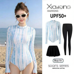 XIAZHIQING | Sun-Protective Slimming Surfing Swimsuit