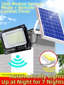 MaiMeng | Solar Outdoor-Indoor Waterproof LED Motion Sensor Garden Light