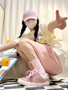 Bộ Đồ Thể Thao Cotton Ngắn Tay Cho Nữ Mùa Hè Thường Ngày Phong Cách Hàn Quốc Chống Lão Hóa Rời Hệ Thống Muối Phù Hợp Với Áo 2 Bộ