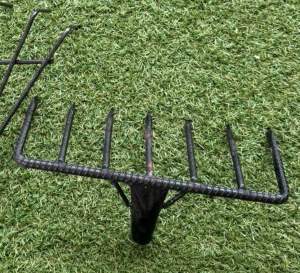 คราด มือเสือ กวาดหญ้า กวาดใบไม้ ด้ามยาว120cm