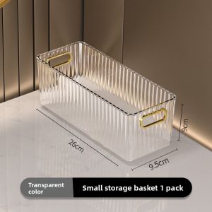 SHANGPINSHANGGE | Transparent Acrylic Storage Box for Cosmetics Snacks Skincare Masks