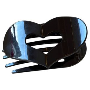 กิ๊บติดผมรูปหัวใจสไตล์เกาหลีแบบแบนสำหรับผู้หญิง กิ๊บติดผมแบบหนีบหางนก ตกแต่งผมด้านหลังศีรษะ ดีไซน์ใหม่ 2025