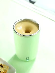 Automatik pengadun cawan keluli tahan karat malas susu kacau botol cawan hadiah hari jadi Automatic Mixer Mug Stainless Steel Lazy Milk Stirring Bottle Cup Birthday Gift 自动搅拌杯