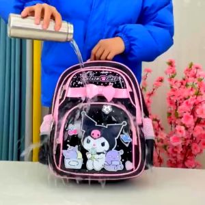 42CM New school bag Kuromi Melody Cinnamoroll backpack Large capacity backpack for kids Cartoon schoolbag for Pupil