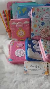 Al-Quran Terjemahan & Non Terjemahan Custom Nama Ukuran A5 & A6 Kaleb Resleting - Istiqomah