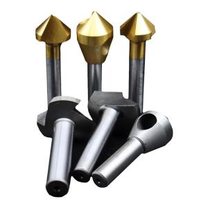 WEILIXINJINGGONG | Three-Edge Single-Blade Stainless Steel 90 Degree Chamfer Tool