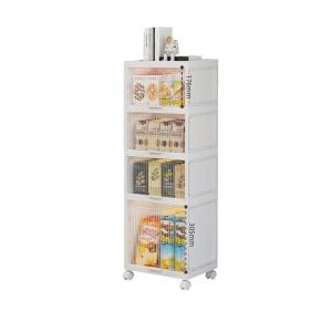 WEIAI | Luxury Rolling Cabinet with Lid Storage