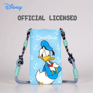 Disney DONALD DUCK Collectible Phone Neck Pouch Bag With Belt Fashion Trends Gift for Girl Ladies Limited Edition Design