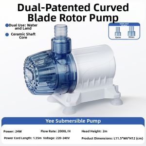 Yee | Silent Small Water-Land Dual-Use Suction Pump for Filtration Circulation
