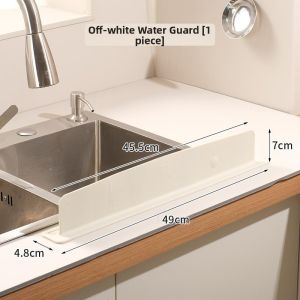 MONLEYTA | Splash Guard Silicone Water Barrier for Kitchen Sink