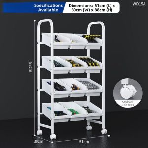 GUANGMANZHI | Slanted Design Reinforced Storage Rack