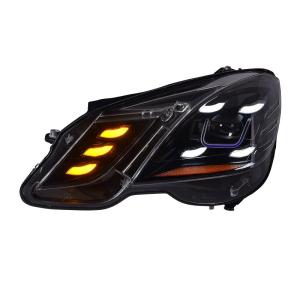 YOUMA | Bộ Đèn Pha LED Projector DRL Xi Nhan Cho Mercedes E-Class W212 2010-2013