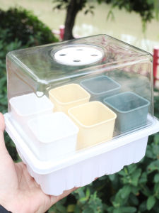 Simple Design Plastic Flower Pots for Indoor Gardening Succulent Planting Seedling Cultivation Desktop Balcony Flower Pots