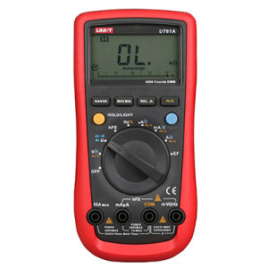 UNI-T UT61A UT61B UT61C UT61E Modern Digital Multimeter True RMS Auto Range NCV EF Input Protection Data Hold