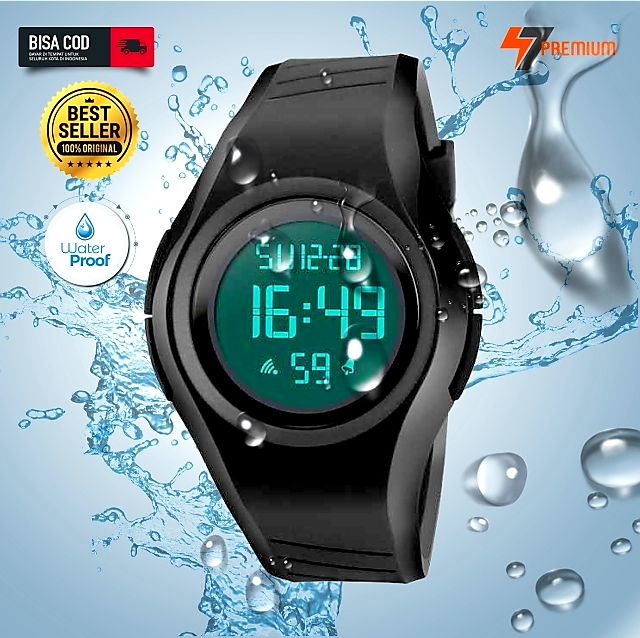 Jam Tangan Unisex Digital Model Sport Anti Air SKMEI 1269 Lazada