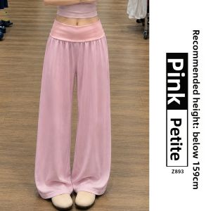 YAYANGREN | High Waist Drape Casual Summer Yoga Trousers