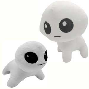 White Big Eye 25cm Tbh Creature Plush Toy Anime Cute Creature Plushie Stuffed Pillow Doll Birthday Gift For