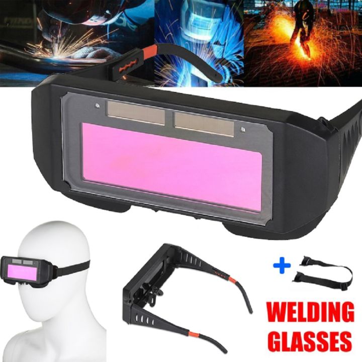 Automatic Dimming Welding Glasses Light Change Auto Darkening AntiEyes