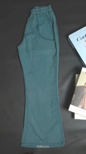 cutbray jeans wanita Celana Panjang Semi Denim Karet Nyaman