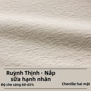JINCHAN | Rèm Cửa Hai Mặt Chất liệu Chenille Jacquard Phong Cách Cổ Điển Pháp Cao Cấp