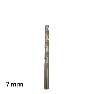 7mm M35 HSS Cobalt Twist Drill Bit 135° Split Point Drill Bit for Stainless Steel Metal Alloy Drilling