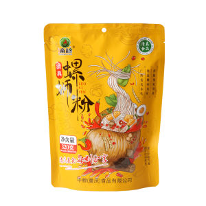 Authentic Liuzhou Flavor Spicy And Sour Snail Rice Noodles 320g*3 Bags Qingzhen YuMu Quick Food Rice Noodles from Guangxi