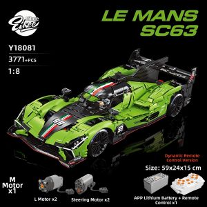 Eikee | Electric Remote Control Lamborghini Le Mans Racer Model Building Blocks