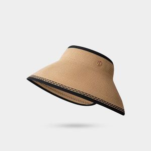 BILLI ZILLY | Mũ rơm chống nắng cỡ lớn có thể gập lại phong cách mới mùa hè 2025 cho nữ đi biển chống tia UV Mũ rơm thoáng khí