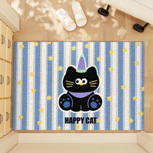Cartoon Anti-slip Doormat Durable Welcome Entrance Door Mat Dirt Resistant Thread Loop Door Mat Carpet Rug Indoor Outdoor 玄关门垫 Hallway Floor Mat