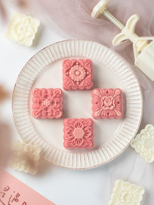 Mold Trung Thu Bánh Trung Thu 2025 Mould Thủ Công Cầm Tay 50g75g Bánh Đậu Xanh Cấp Thực Phẩm Phong Cách Trung Hoa Mould Bánh Trung Thu