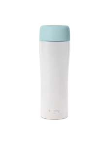 White High Borosilicate Glass Inner Lid Insulated Leakproof Detachable Screw Cap Water Bottle Sam!ly Home Stainless Steel Travel Mug