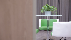 Modern Tempered Glass Round Dining Table Anti-Scratch Waterproof Stable Glass Table Home Living Room Balcony Leisure Dining Furniture