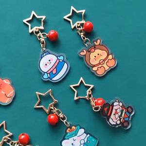 Christmas Cartoon Bell Keychain & Student Party Keyring: A Comprehensive Guide
