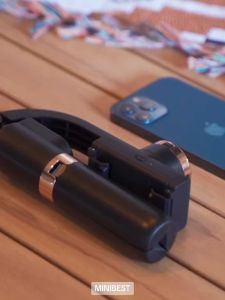 MINIBEST MR25 Tongsis Tripod Gimbal Stabilizer Bluetooth Selfie Stick Remote Tripod 360° HP