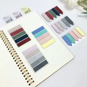 SAMOYED PM Penanda / Pembatas Buku / Halaman Plastik / Plastic Page Markers / Flags / Index / Mark / Bookmarks